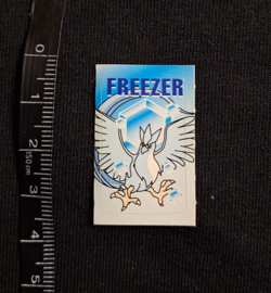 Articuno Rare Sticker Seal Pokemon Nintendo Japanese Vintage Pokemon Bandai 1998 - Image 1
