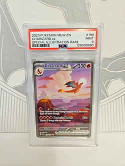 PSA 9 Charizard ex 199/165 SIR Scarlet & Violet 151 Holo Pokemon 2023 - Image 1