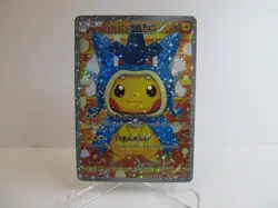 Pokemon Pikachu Poncho Holo Promo 208/XY-P 2016 Japanese Fan Art X951 - Image 1