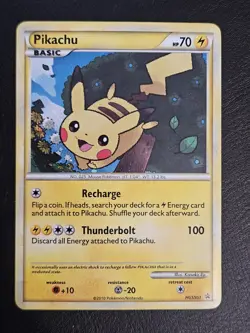 Pikachu - HGSS03 - Promo - HeartGold SoulSilver TCG POKEMON LP - Image 2