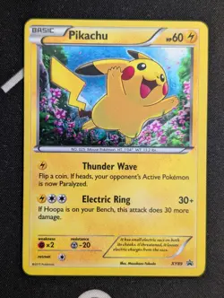 Pokemon TCG Pikachu XY89 XY Black Star Promos Holo MP - Image 1