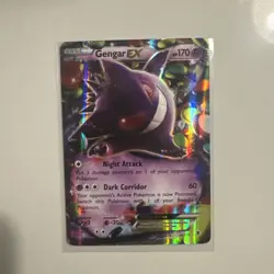 Pokemon Gengar EX Holo Ultra Rare TCG Card 34/119 MP - Image 2