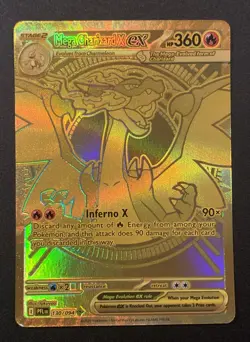 Mega Charizard X EX 130/094 - Near Mint - Phantasmal Flames - Pokemon TCG 2 - Image 1