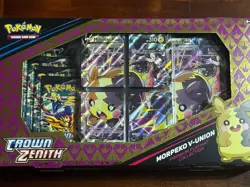 Pokemon TCG: Crown Zenith Premium Playmat Collection - Morpeko V-UNION Brand NEW 820650851810 - Image 1