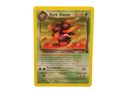 Pokemon Team Rocket Set Unlimited Print Dark Gloom Card #36/82 Uncommon Used VGC - Image 2