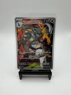 Pokemon TCG Team Rockets Houndoom Illustration Rare 191/182 Destined Rivals A1 - Image 1