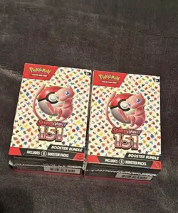 2 Pokemon Scarlet Violet 151 Booster Bundles Factory Sealed - Image 1