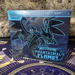 Pokemon TCG - Mega Evolution Phantasmal Flames Elite Trainer Box ETB New Sealed - Image 1