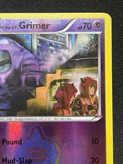 Pokemon Team Aqua's Grimer 7/34 Double Crisis Reverse Holo, Kawayoo, 2015 - Image 5