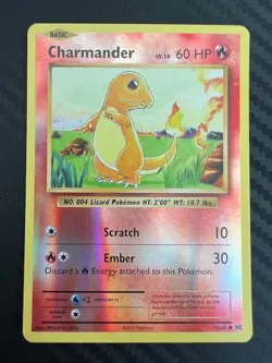 Pokemon TCG Charmander 9/108 Reverse Holo Card XY Evolutions VLP - Image 1
