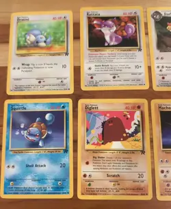Vintage Pokemon Team Rocket Lot (10 Cards) - WOTC 2000 - Dark Evolutions &... - Image 2