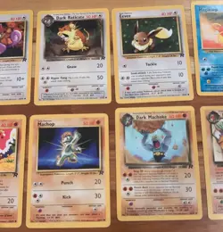 Vintage Pokemon Team Rocket Lot (10 Cards) - WOTC 2000 - Dark Evolutions &... - Image 4