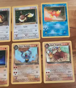 Vintage Pokemon Team Rocket Lot (10 Cards) - WOTC 2000 - Dark Evolutions &... - Image 5