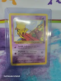 Abra 49/82 Vintage Pokemon TCG Card Team Rocket WOTC Unlimited Near Mint NM - Image 3