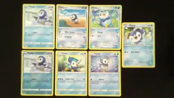 Pokemon Piplup & Prinplup & Empoleon x16 Card Lot Bundle - Image 1