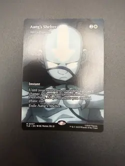 MTG Avatar Aang's Shelter TLE 0007 (Teferi's Protection) Borderless NM - Image 1