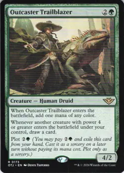 MTG Outcaster Trailblazer (173) | NM | Outlaws of Thunder Junction {OTJ} - Image 1