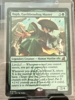 Toph, Earthbending Master Magic the Gathering MTG Avatar: the Last Airbender TLE - Image 1