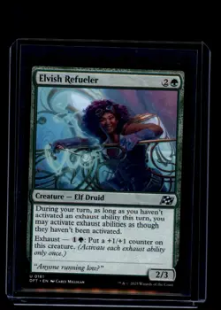 MTG Elvish Refueler #161 Uncommon Aetherdrift - Image 1