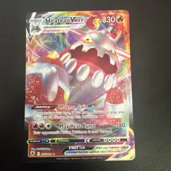 Pokemon TCG Heatran VMAX Sword & Shield-Astral Radiance 026/189 Holo Ultra Rare - Image 1