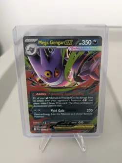 Pokemon TCG Mega Gengar ex 56/94 Phantasmal Flames Near Mint Pack Fresh - Image 1