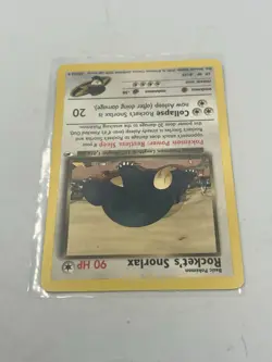 Rockets Snorlax 33/132 Pokemon TCG Gym Heroes Non Holo Rare LP/MP - Image 3