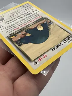 Rockets Snorlax 33/132 Pokemon TCG Gym Heroes Non Holo Rare LP/MP - Image 5