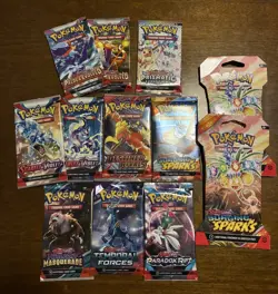 Pokemon TCG Sealed Booster Pack Lot READ - Image 1