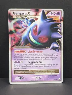Gengar Lv.X 97/99 Arceus Holo Ultra Rare Pokemon TCG full art border ITALIAN HP - Image 1