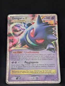 Gengar Lv.X 97/99 Arceus Holo Ultra Rare Pokemon TCG full art border ITALIAN HP - Image 3