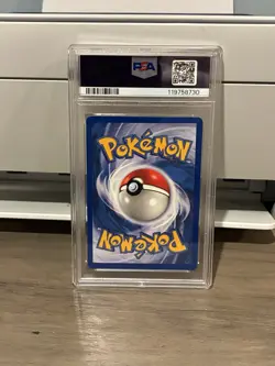 2000 POKEMON 2-PLAYER CD-ROM SET 1ST ED COSMOS FOIL MACHAMP-HOLO PSA 8 SWIRL - Image 2