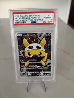 Pokemon Team Skull Pikachu #13/Sm-p Japanese Promo PSA 10 - Image 3