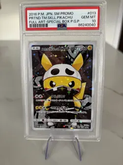 Pokemon Team Skull Pikachu #13/Sm-p Japanese Promo PSA 10 - Image 5