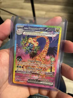 2024 Pokemon EN Surging Sparks Alolan Exeggutor ex SIR #242 - Image 3