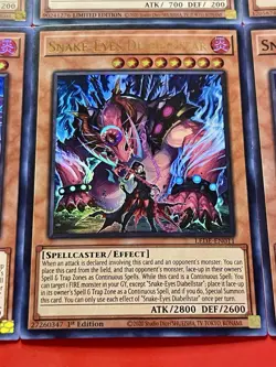 Snake-Eyes Diabellstar + Flamberge + Ash + Oak + Birch + Poplar | YuGiOh! - Image 5