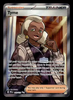 Tyme 143/131 Ultra Rare Prismatic Evolution Pokemon Card - Image 1