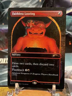 MTG | Faithless Looting [Secret Lair DND]✨FOIL✨ - Image 1