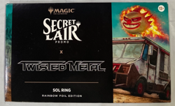 Magic the Gathering Secret Lair x Twited Metal Promo Sol Ring Rainbow Foil - Image 1
