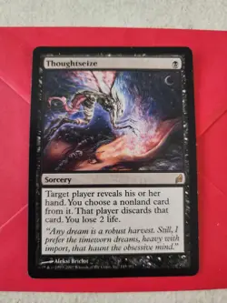 Thoughtseize Lorwyn Regular Magic The Gathering Played - Image 1