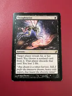 *** Thoughtseize *** Lorwyn MP MTG English - Image 1