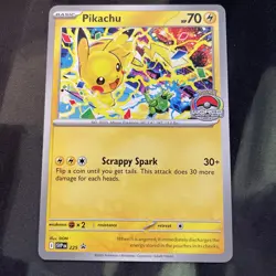 Pikachu - (Pokemon World Championship 2025) SV: Scarlet & Violet Promo 225 - Image 1
