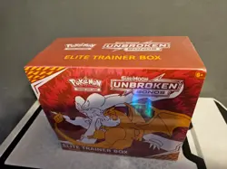 Pokemon TCG Factory Sealed Sun & Moon Unbroken Bonds Elite Trainer Box - Image 3