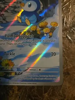 Piplup 098/094 Illustration Rare Phantasmal Flames??Pokemon TCG Mint Copy! ?? - Image 4