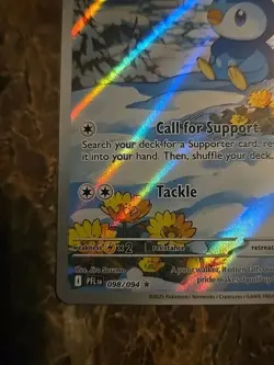 Piplup 098/094 Illustration Rare Phantasmal Flames??Pokemon TCG Mint Copy! ?? - Image 5