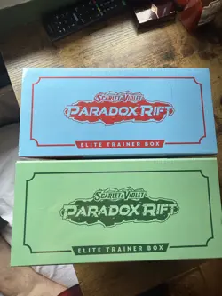 Pokemon TCG: Paradox Rift Elite Trainer Box ETB - Set x2 - New & Sealed! - Image 1