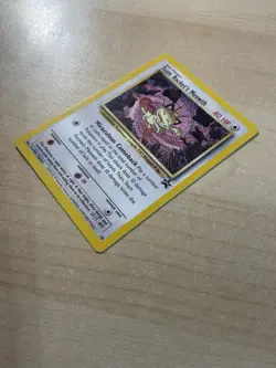 Team Rocket's Meowth 18/53 Wotc Promo Regular (Excellent Condition) LP Pokemon - Image 4