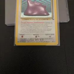 Metamorph (Ditto) 3/62 Pokemon Fossil 1999 WOTC Holo French - Image 4