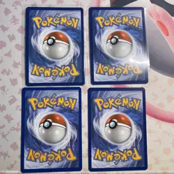 Pokemon TCG 4x Lillie’s Determination 119/132 Mega Evolution Playset 2 Reverse - Image 2