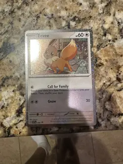 Pokemon TCG Destined Rivals - Eevee SVP 200 Checklane Blister Promo DOUBLE SWIRL - Image 2