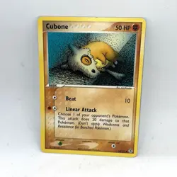 Pokemon Cubone 60/112 FireRed & LeafGreen Common Non Holo - Image 1